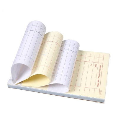 custom business bill triplicate ncr receipt invoice book printing