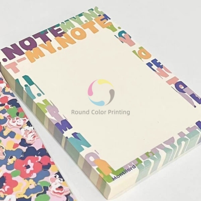 Notepads custom printing logo printed A5 A6 A4 for students