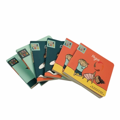 High Quality Eco-friendly Custom Printed Children Education Cardboard Board Book Printing on Demand