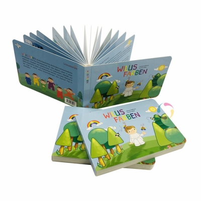 Factory Custom high Quality Professional Board Books Printing Children Board Book Printing Services