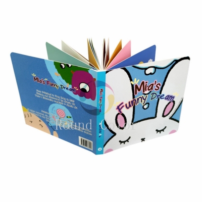 High Quality Eco-friendly Custom Printed Children Picture Cardboard Board Book Printing on Demand for Kids