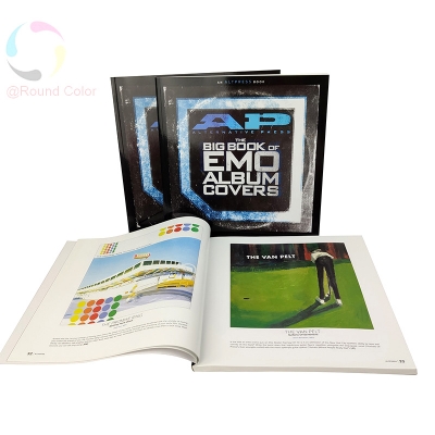 High Quality Custom Hardback Paperback Publishing Magazine Printing Service