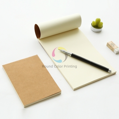 2024 Custom Design Concise Memo Pad Note High Quality Notepad Agenda Printing