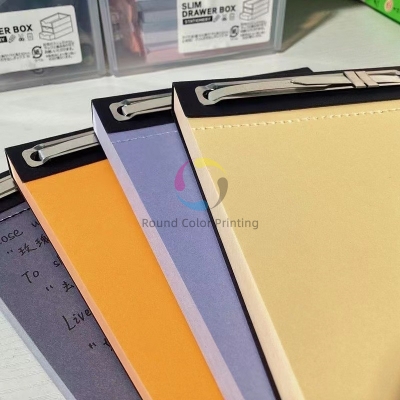 Custom Design Concise Desk Memo Pad Note Book Company Notepad Agenda